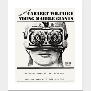 Cabaret Voltaire & Young Marble Giants Posters and Art